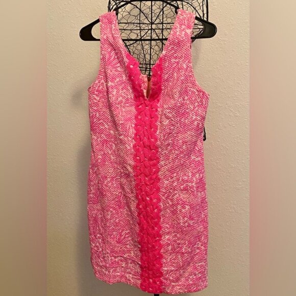 Lilly Pulitzer Vibrant Pink Dress - Picture 1 of 5